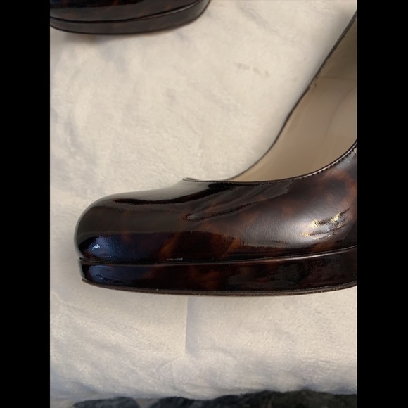 USED L.K.‎ Bennett - Sledge - Pump in Tortoise 39 - Picture 6 of 12